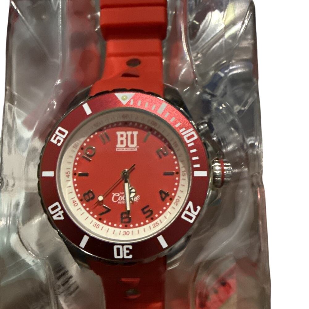 NCAA BOSTON TERRIERS SEALED WATCH KYOBE COLLEGE BRAND Medium Needs Battery